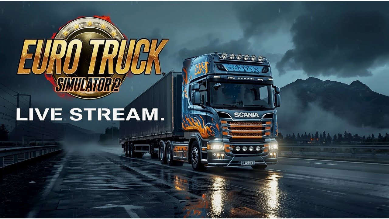 🚛 ETS2 Chill Stream | Relaxing Trucking Across Europe | Euro Truck Simulator 2 Live 🚦