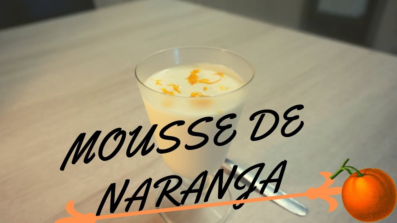 Mousse de Naranja