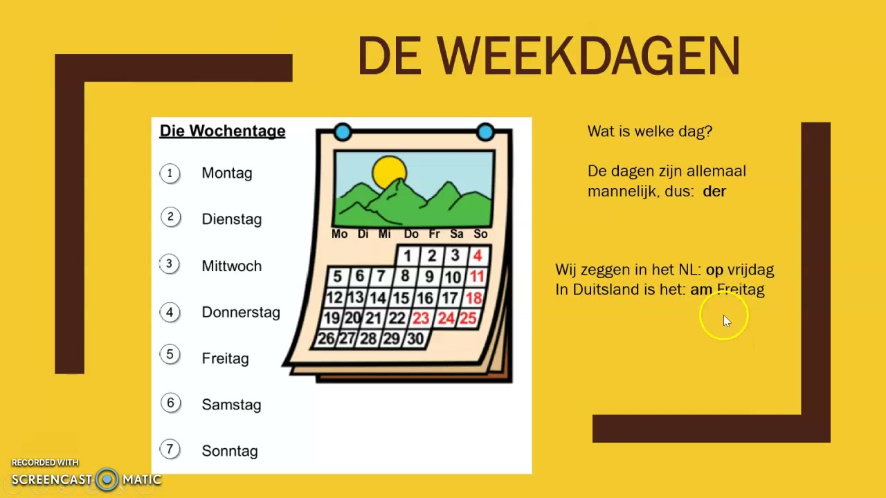 Duitse tijdsbepalingen