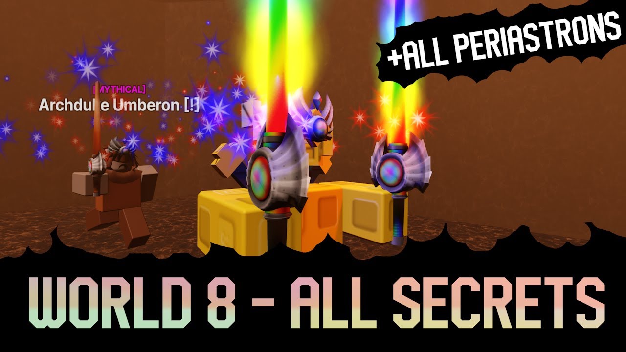 [ WORLD 8 ] Periastron Stars RPG - All Secrets + All Periastrons