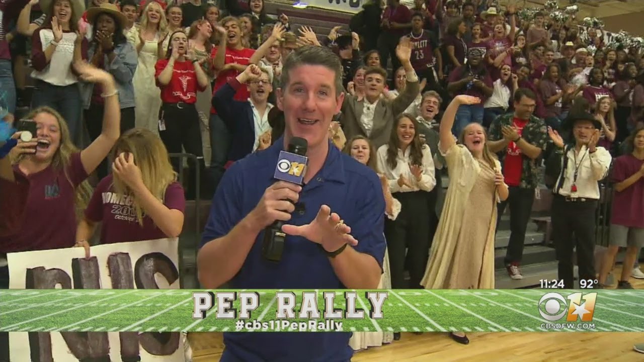 Wrap-Up Of CBS 11 Rowlett High School Pep Rally