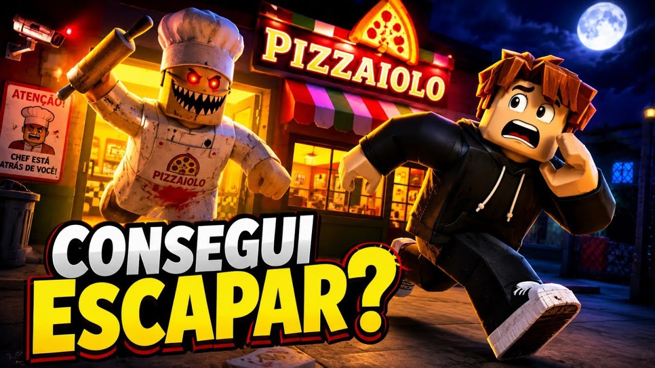 Fuja do pizzaiolo!!!