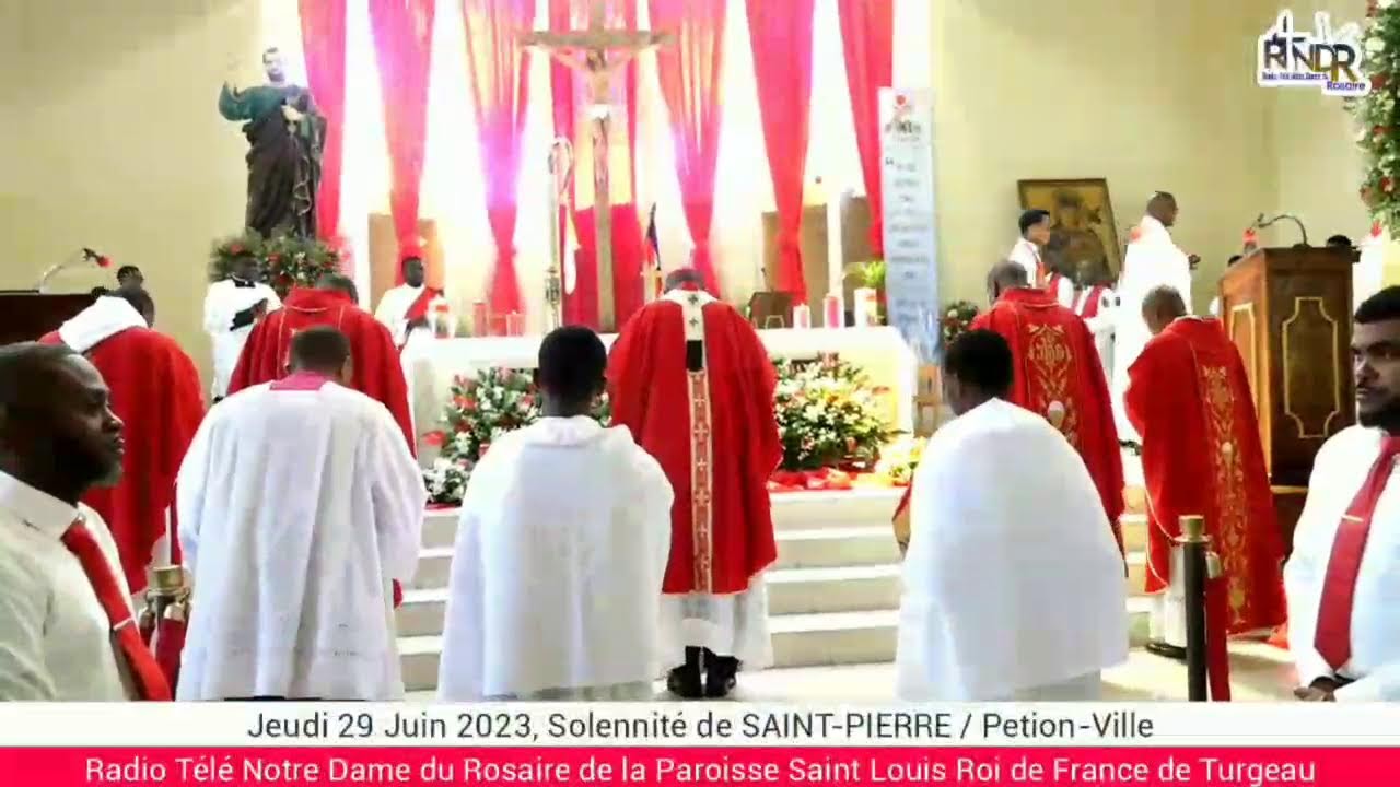 Messe Solennelle de Saint Pierre // Paroisse Saint Pierre de Pétion-Ville