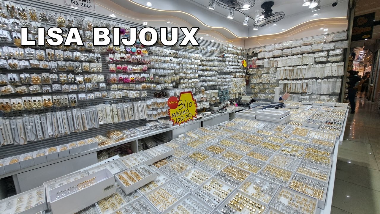 BIJUTERIAS 3 POR R$ 10,00 LOJA NOVA 25 DE MARÇO