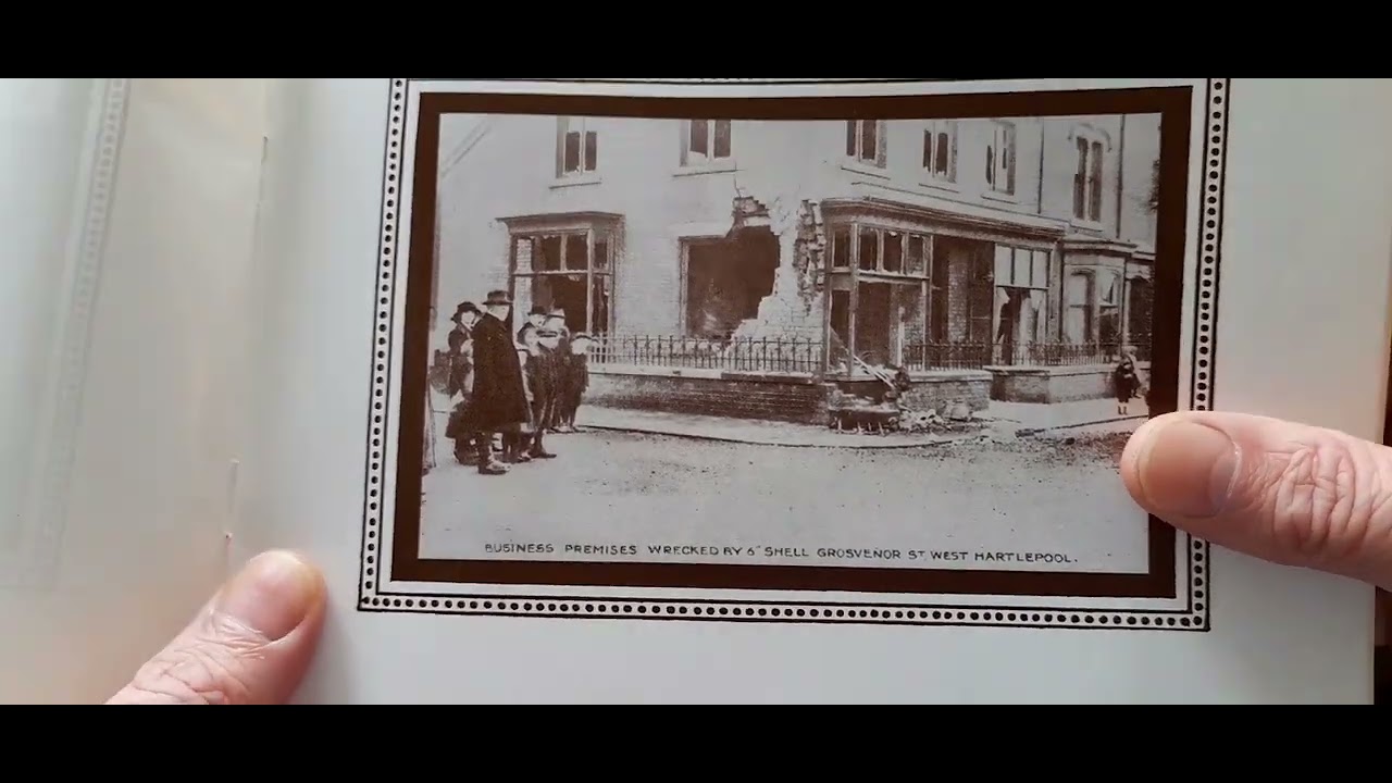 BOMBARDMENT OF HARTLEPOOL 1914 BOOKLET