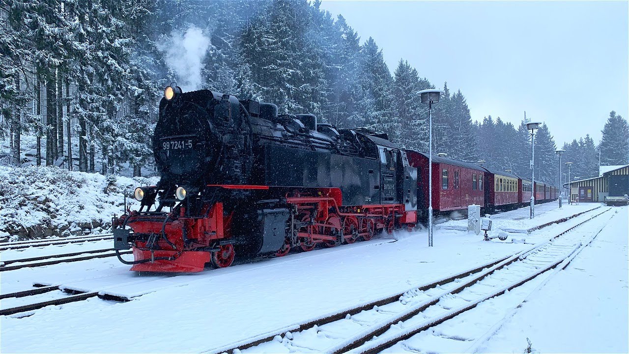 Winter im Harz - Harzer Schmalspurbahnen