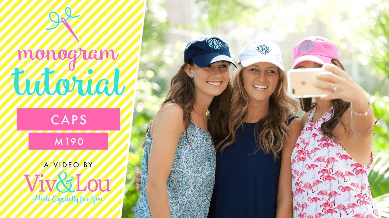 How to Monogram: Caps
