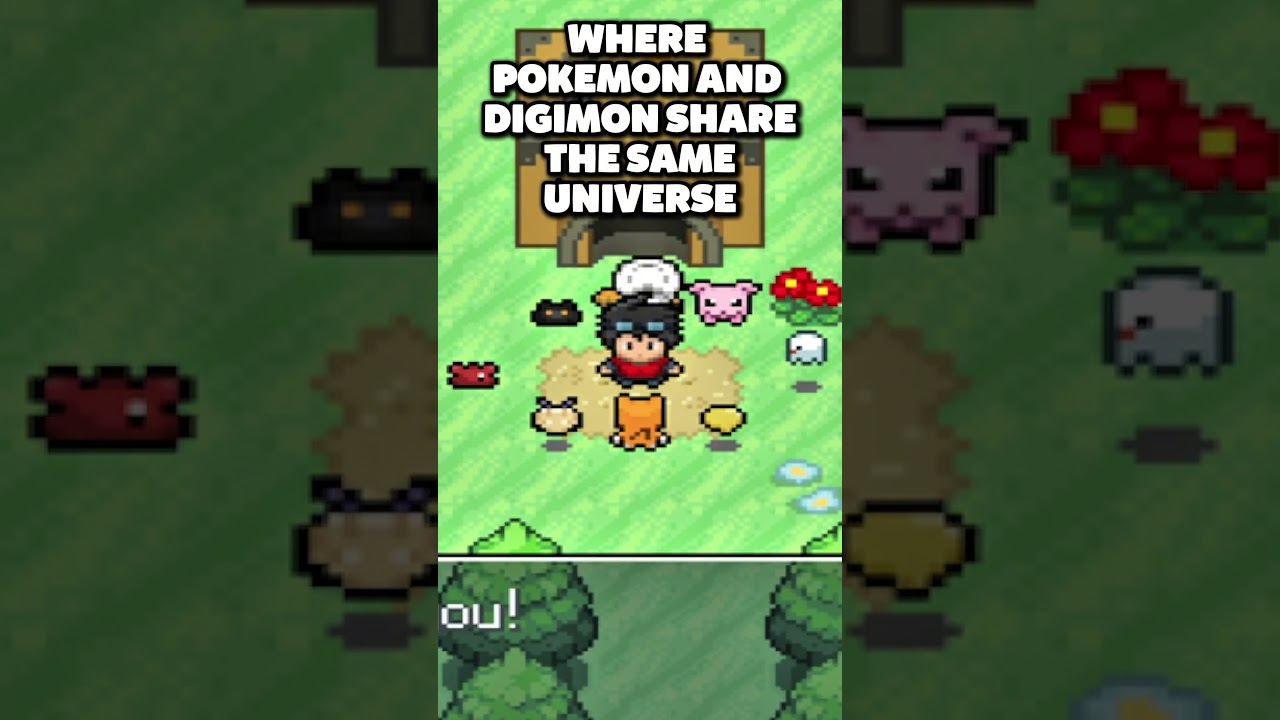 NEW Fan Game 2025 that's SECRETLY DIGIMON?! #pokemon #shorts
