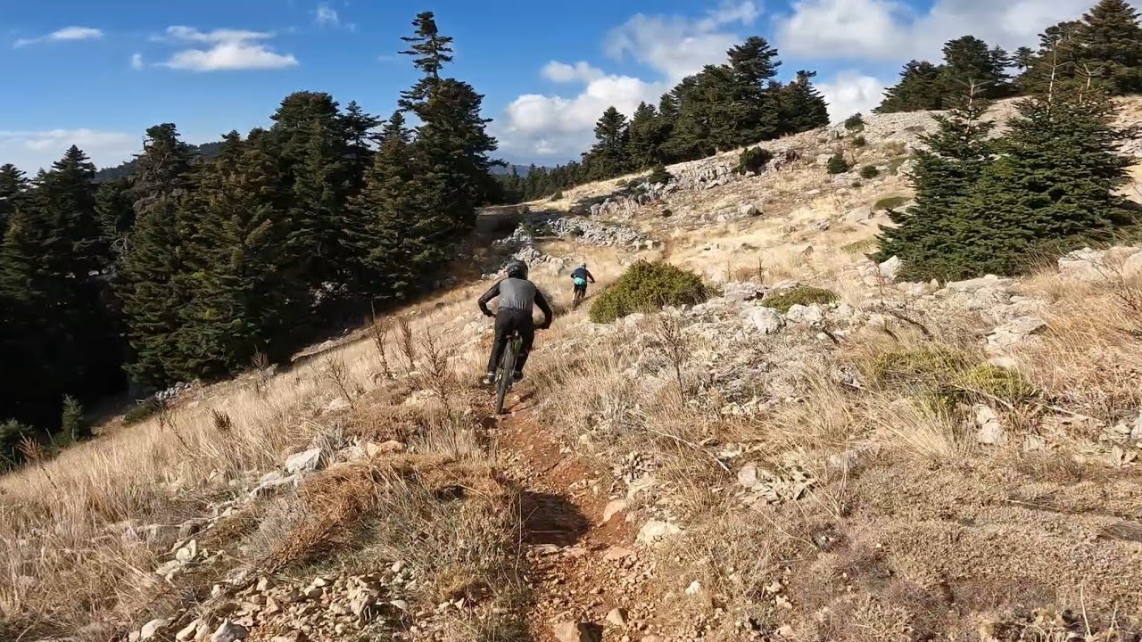 First time rockatreellity Parnassos trails