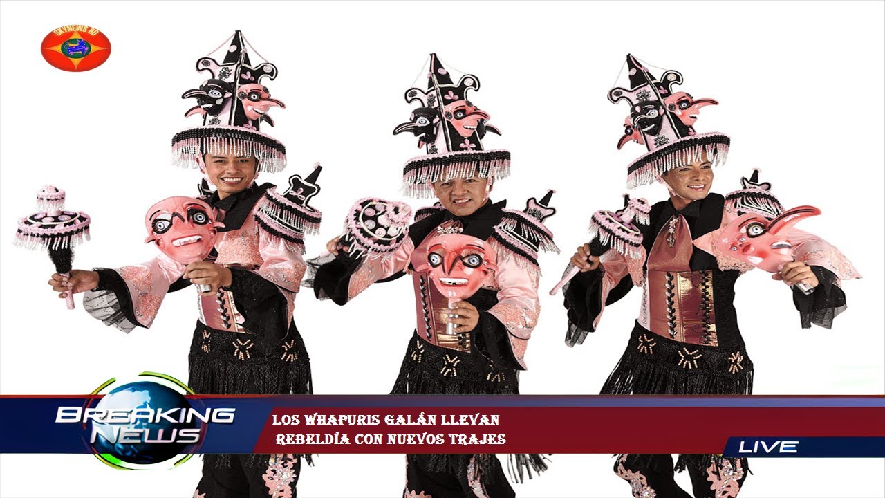 Los whapuris Gal&aacute;n llevan  rebeld&iacute;a con nuevos trajes