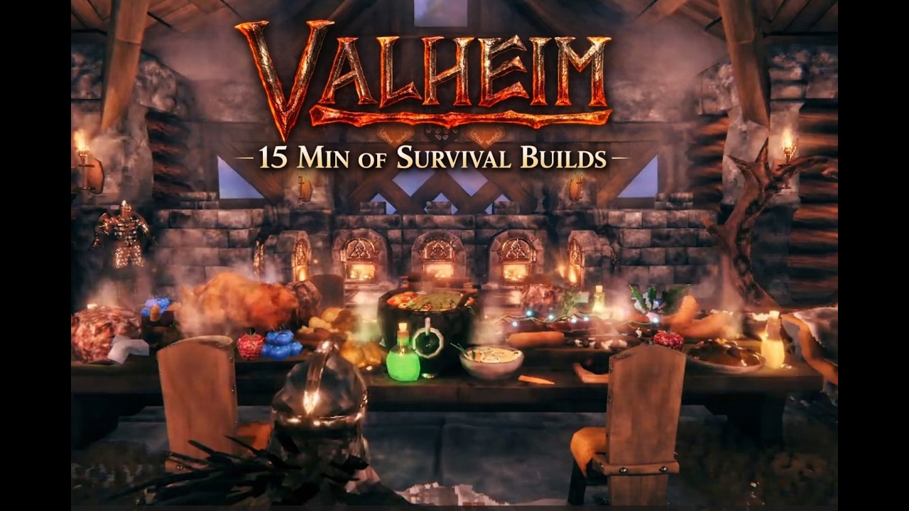 Valheim - Survival Builds Showcase