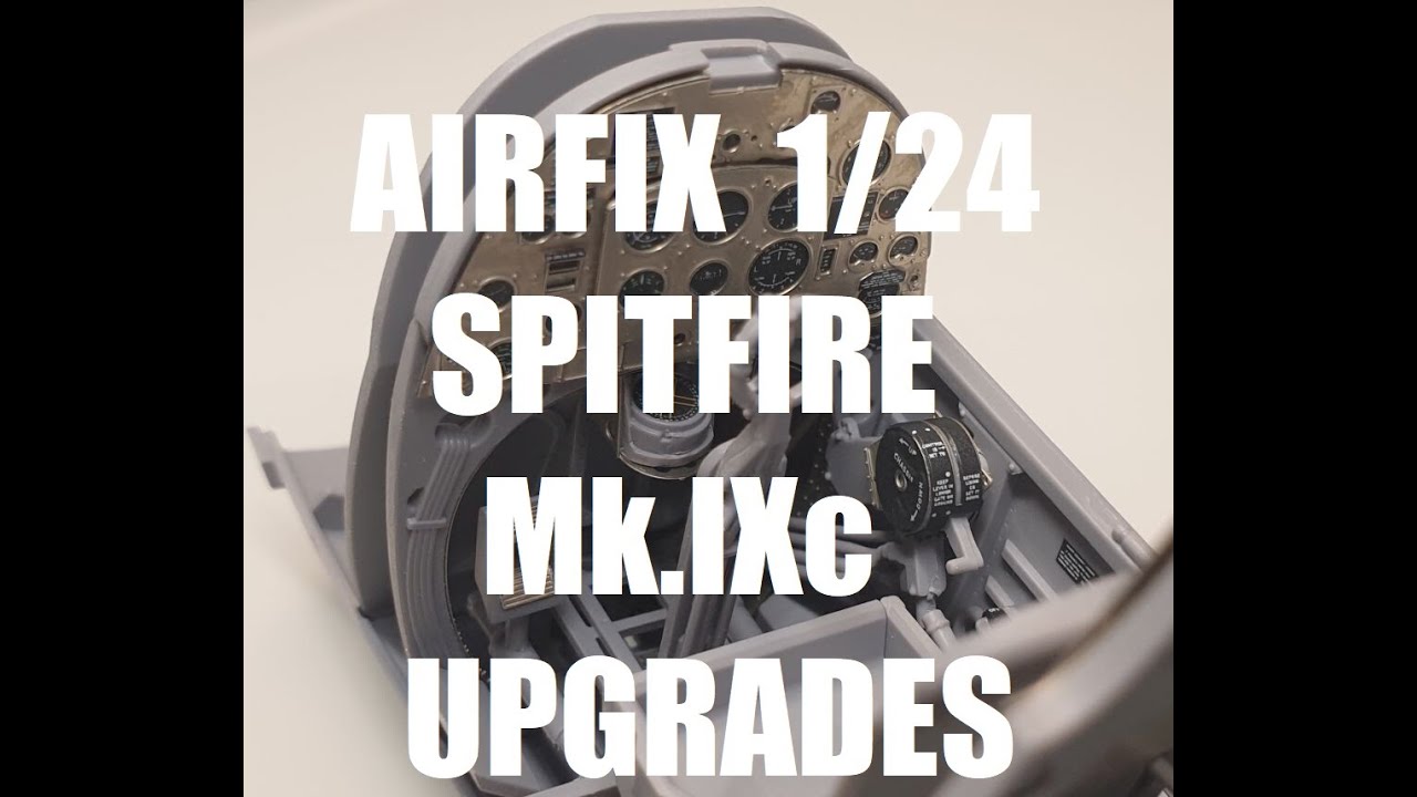 Airscale upgrade sets for Airfix 1/24 Spitfire Mk.IXc