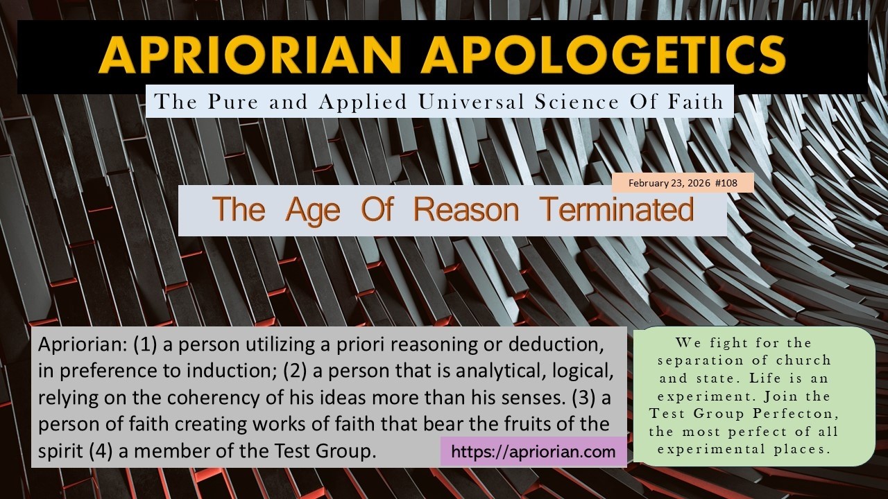 The Age Of Reason Terminated