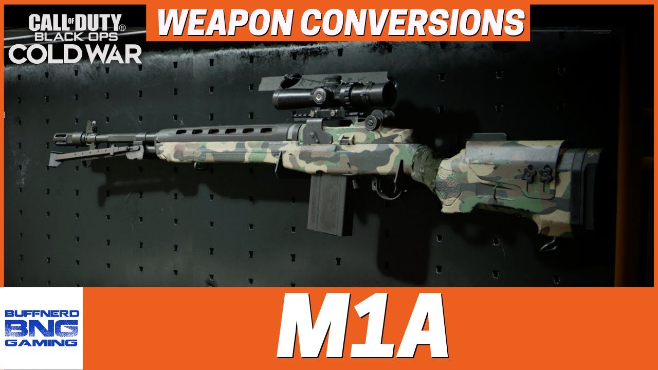 M1A Weapon Conversions - Call Of Duty Black Ops Cold War