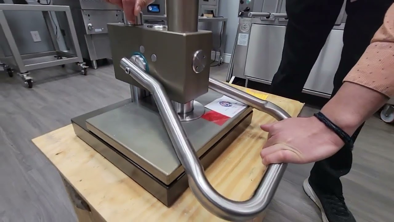 Manual Schnitzel Press