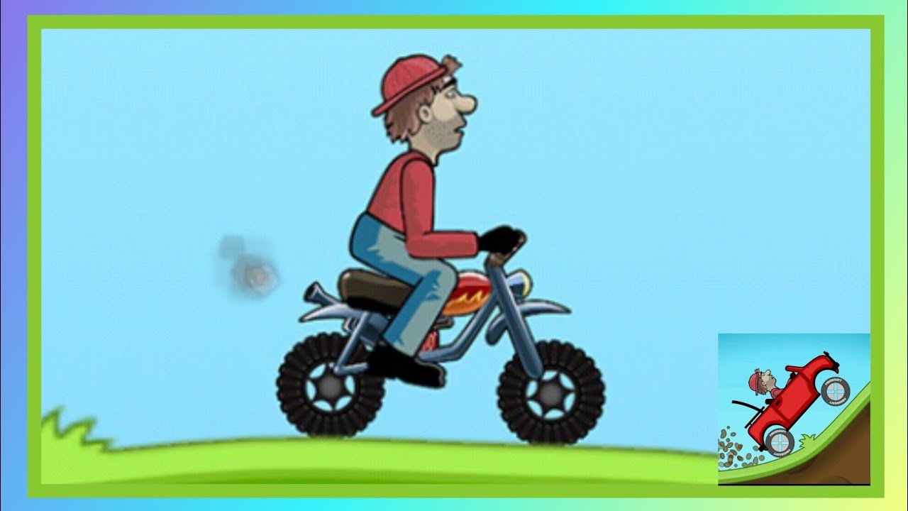 Minimoto En El Campo 😀 | Hill Climb Racing 😀