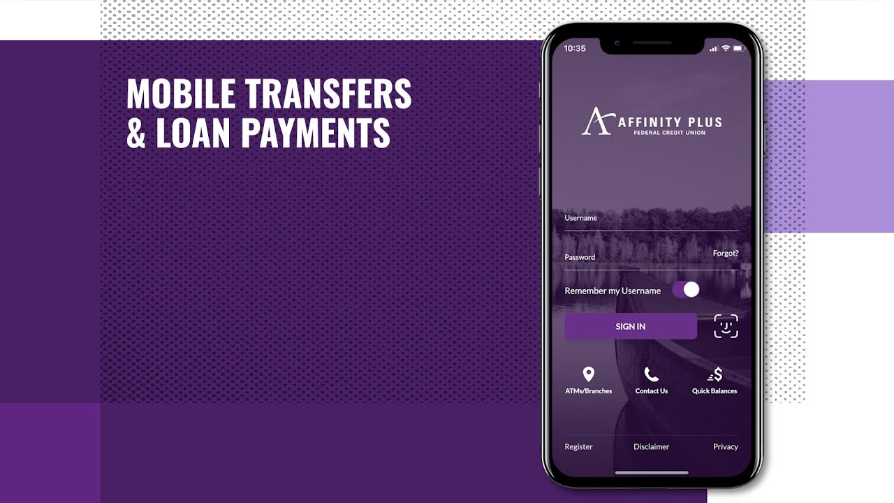 Affinity Plus Mobile Transfers & Loan Payments