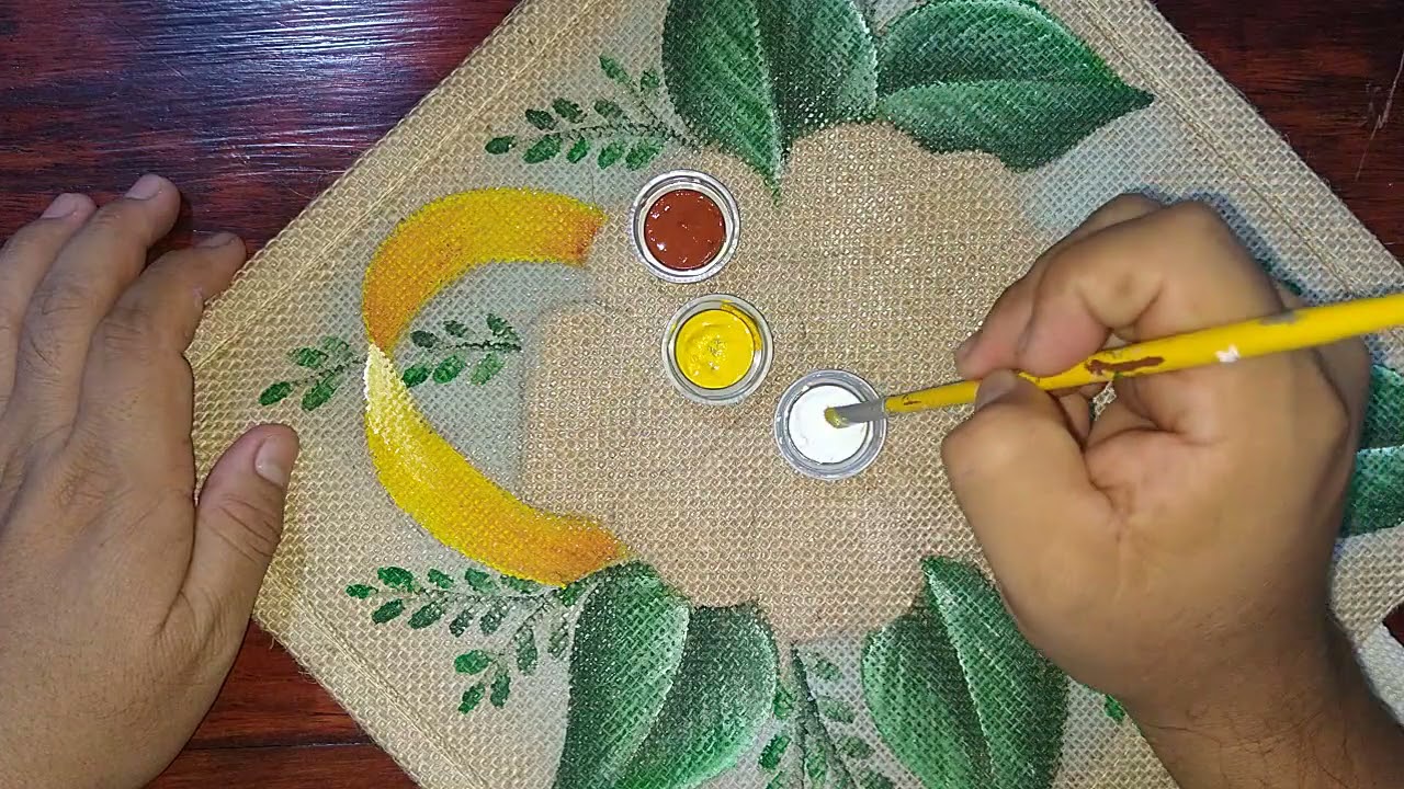 aprende a pintar en tela vídeo 8.
