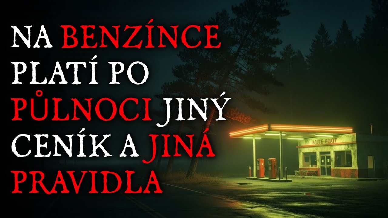 Na benzínce platí po půlnoci jiný ceník a jiná pravidla - Creepypasta CZ