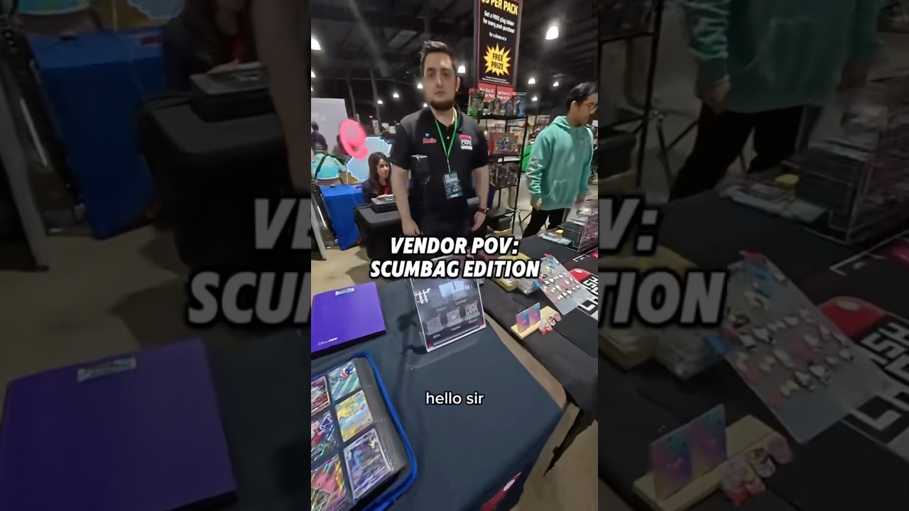 I can&rsquo;t believe a scalper lied to me! #pokemon #cardshow #scalper #shorts #jokes #funny #pokemontcg