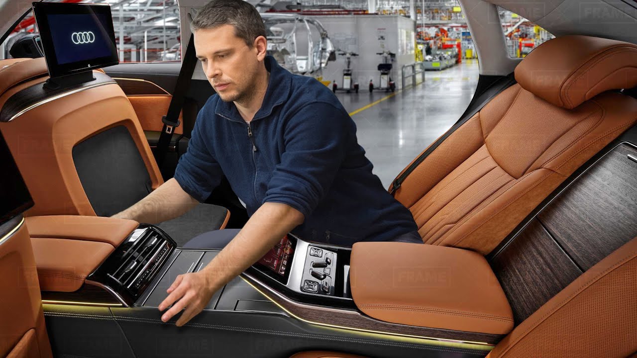 How they Build Audi Most Expensive Cars - Inside Audi A8 Production Line