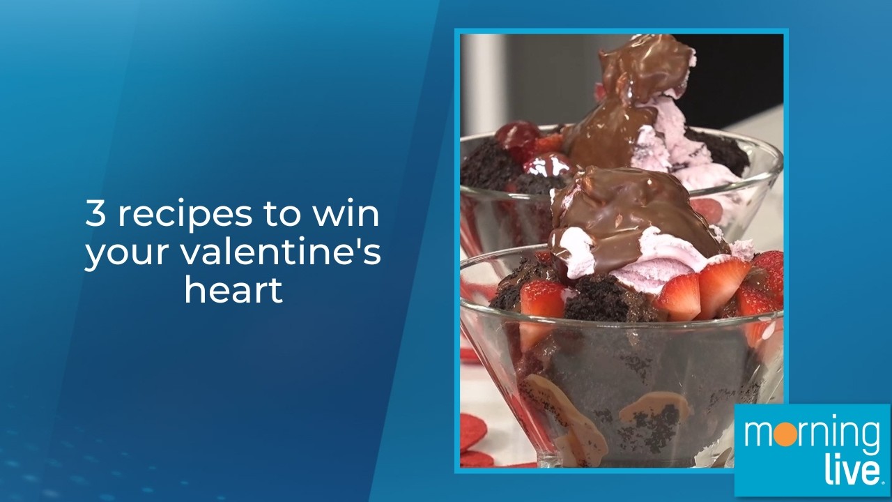 3 recipes to win your valentine's heart