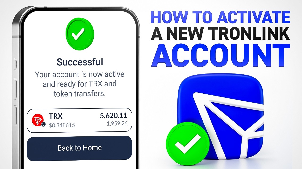How to Activate A New TronLink Wallet and Send USDT With Zero TRX