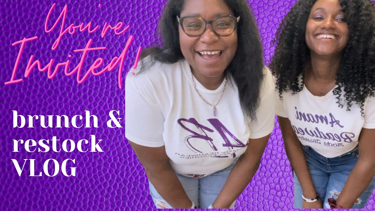 BRUNCH WITH COLLEAGUES • LAVENDER RESTOCK • BRANDING EVENT CARDS • ENTREPRENEUR LIFESTYLE VLOG
