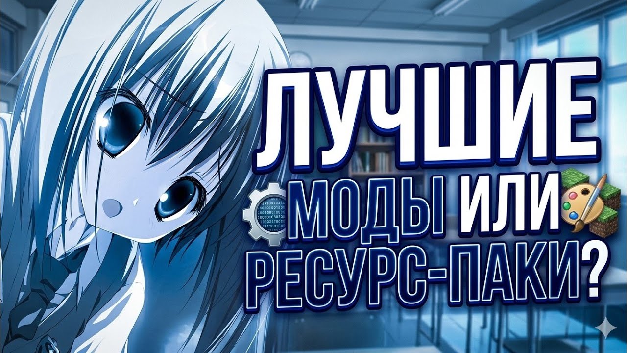 ЛУЧШИЕ РЕСУРС ПАКИ И МОДЫ ДЛЯ МАЙНКРАФТ