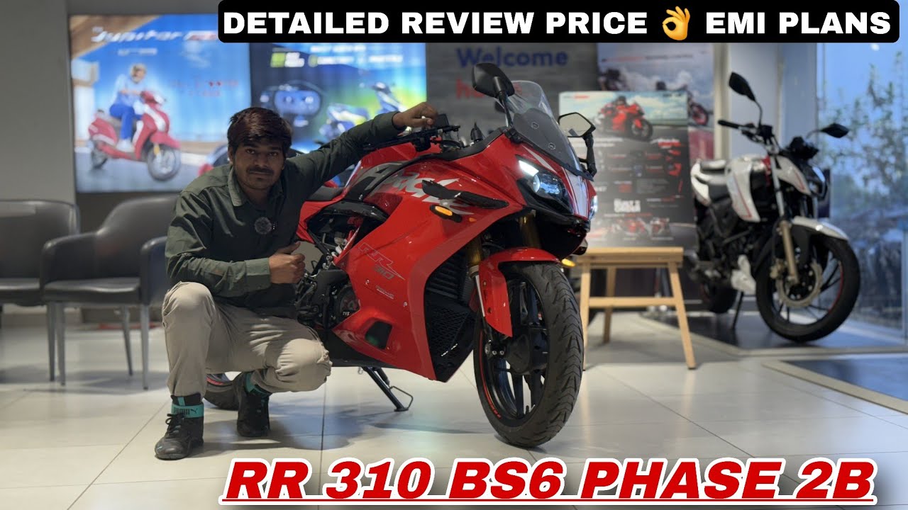 New TVS Apache RR 310 BS6 Phase 2B 2026 🔥 Full Review | Price, Features, Mileage & Top Speed ⚡
