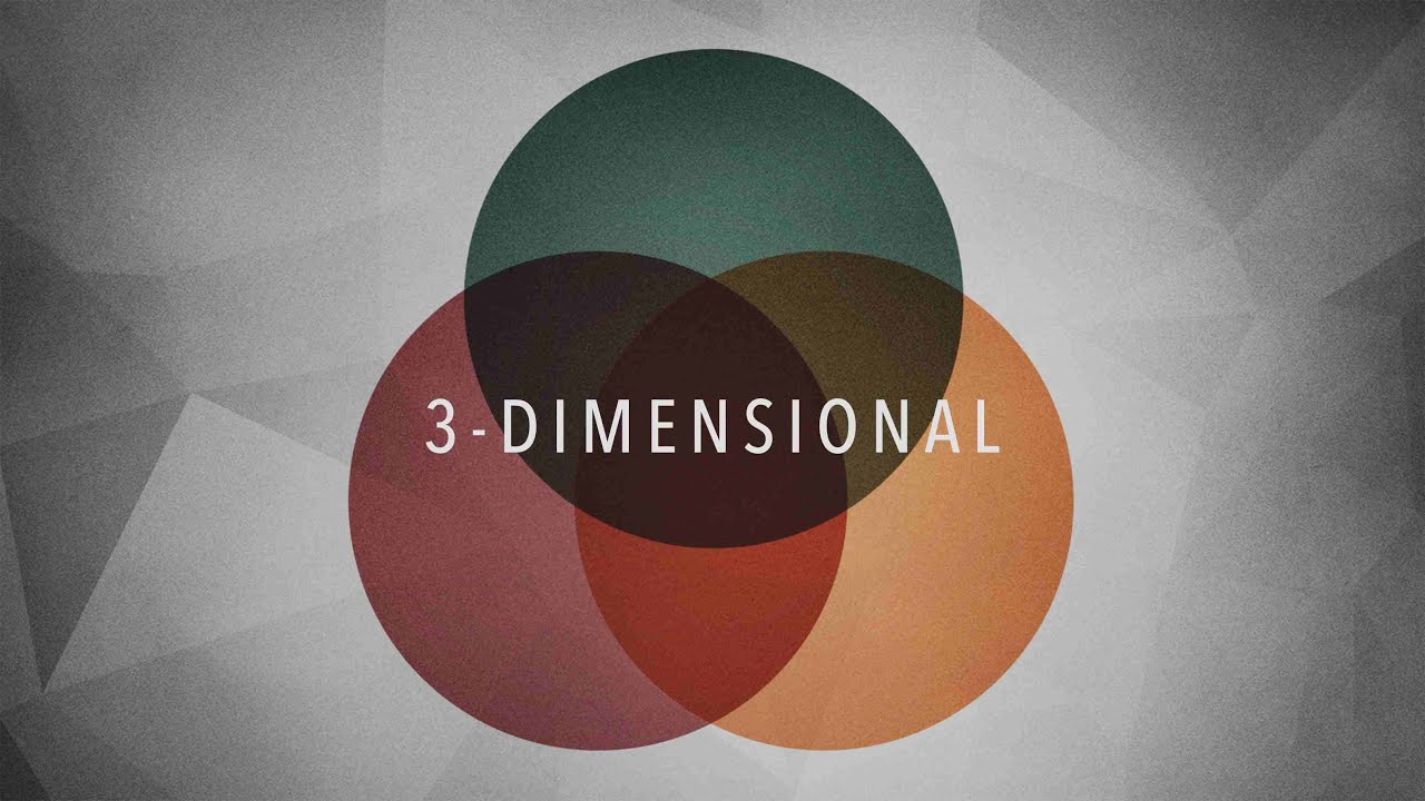 Three Dimensions: Living by Them