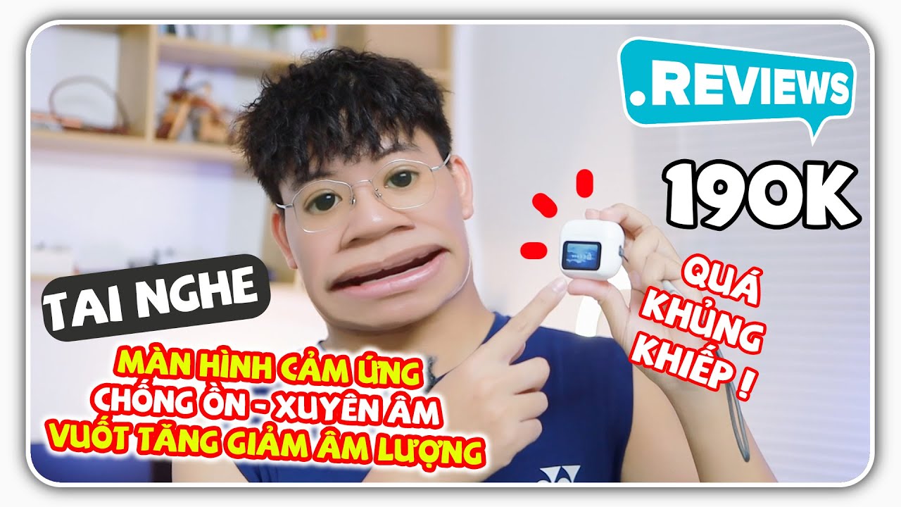 Review tai nghe Bluetooth giá rẻ có Màn Hình Chống Ồn Vuốt Tăng Giảm Âm Lượng A9 Pro | Phúc Reviewer