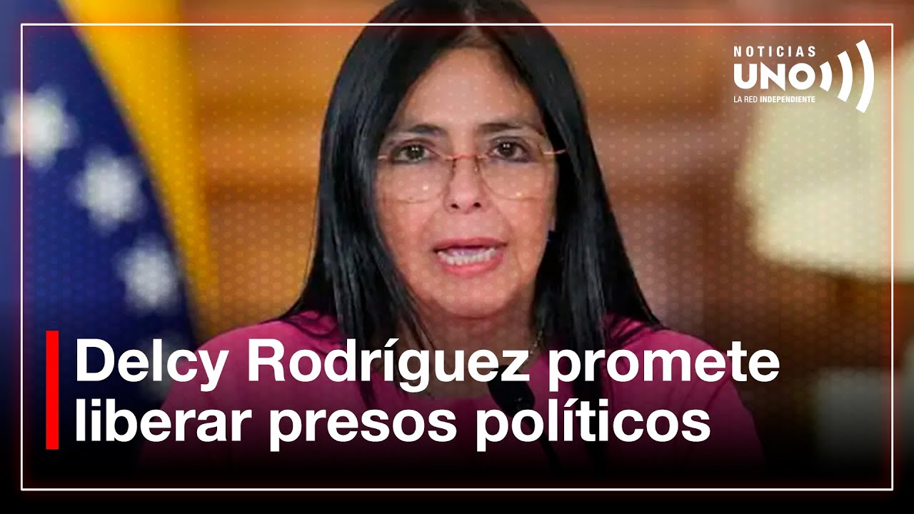 Delcy Rodríguez anuncia amnistía y promete liberar presos políticos | Noticias UNO