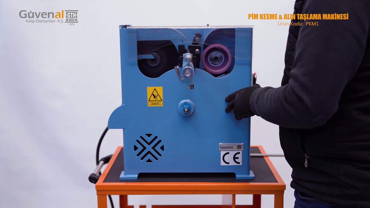 PİM KESME & ALIN TAŞLAMA MAKİNESİ – GÜVENAL