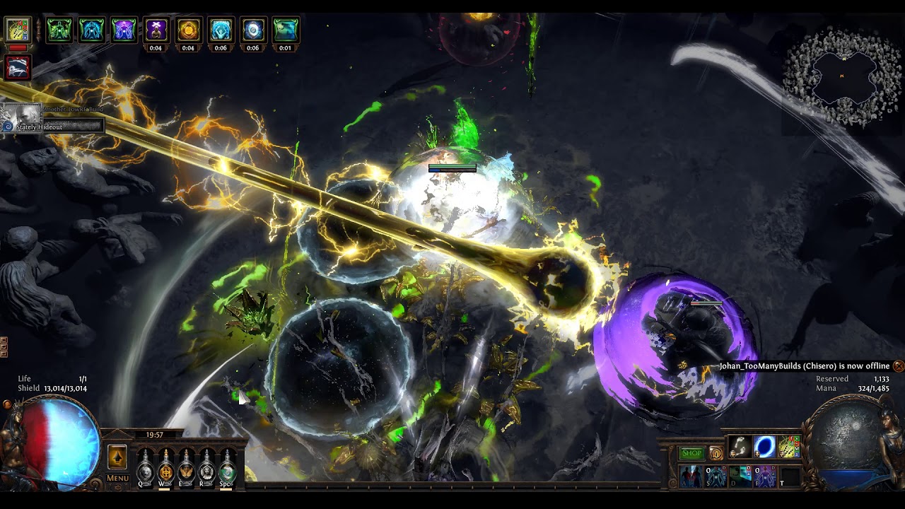 Occultist CI toxic rain Uber Elder Deathless 3.5 betrayal V2