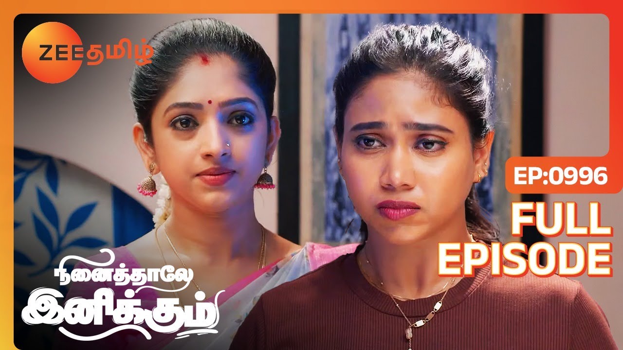 இதெல்லாம் நேத்ரா வேல தான்னு தெரிஞ்சிருச்சா! - Ninaithale Inikkum - Full Ep - 996 - Zee Tamil