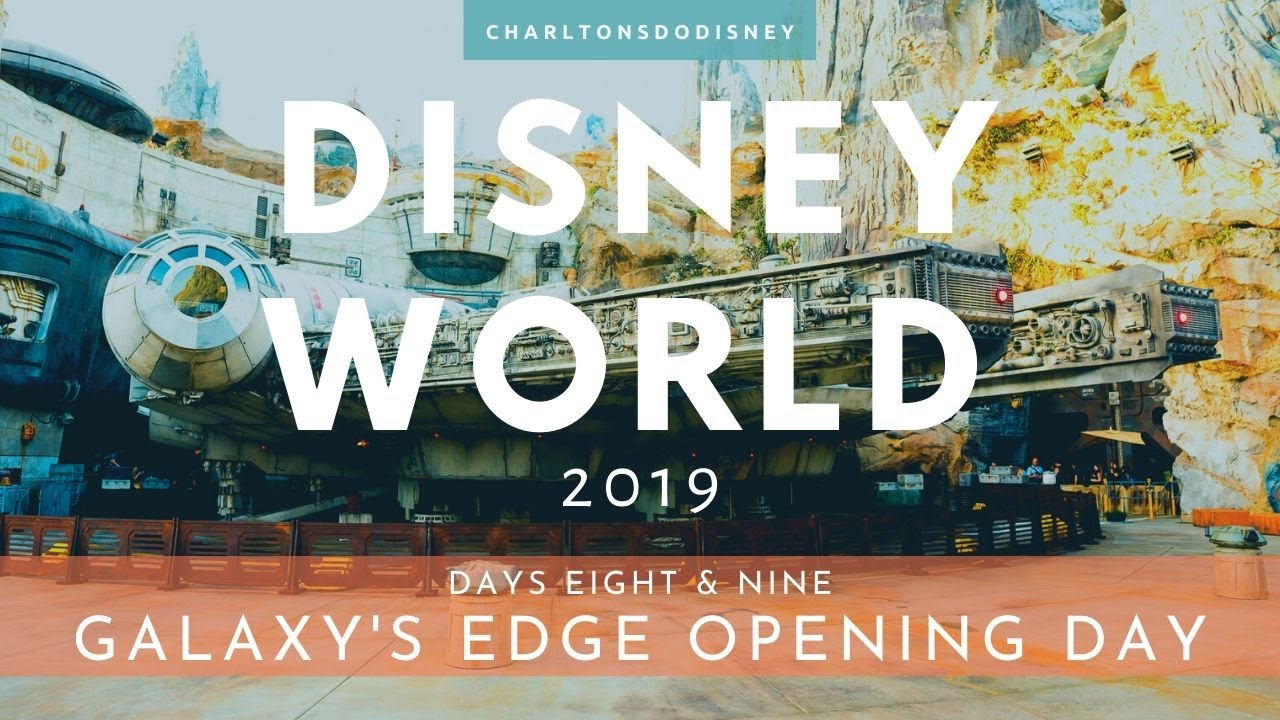 Disney World 2019 | Days 8 & 9 Galaxy's Edge Opening Day, DVC 1 Bedroom Villa tour at The Boardwalk
