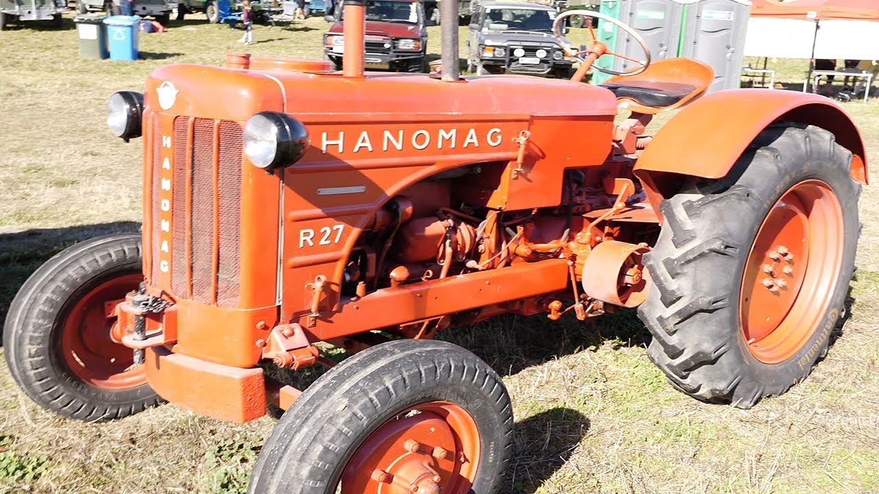 Hanomag R27 Tractor at Wheels at Wanaka 2023