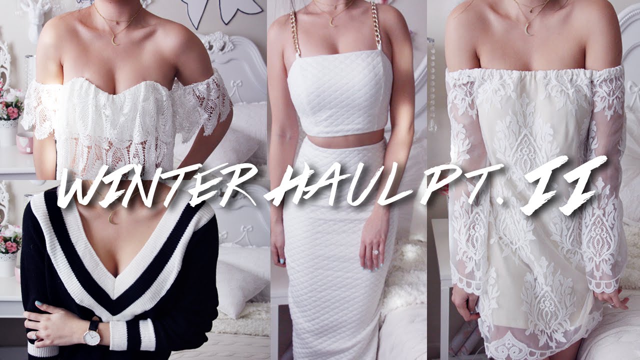 HUGE (Warm Weather) WINTER TRY-ON HAUL PART 2 | Perfect Holiday Outfits, Warm Knits & more!