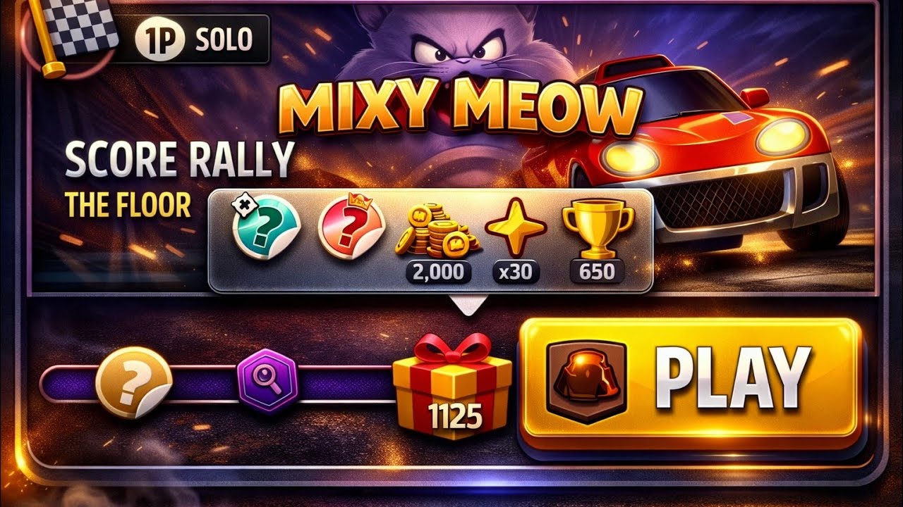 Floor lava solo challenge|score rally|match masters