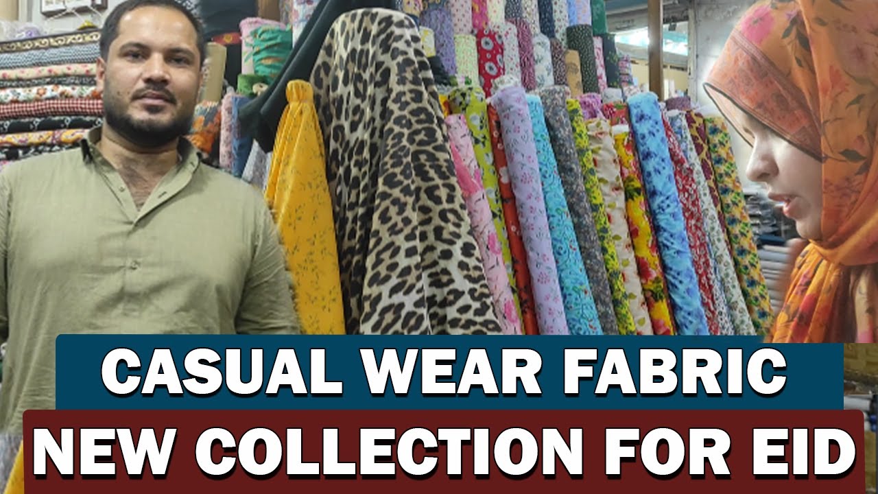 NEW COLLECTION FOR EID AT RABI CENTER | CASUAL WEAR FABRIC | Tariq road Karachi