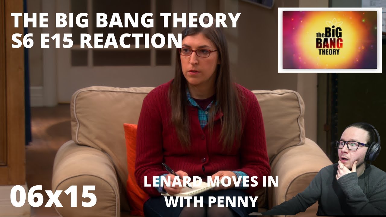 THE BIG BANG THEORY S6 E15 THE SPOILER ALERT SEGMENTATION REACTION 6x15 LENARD MOVES IN WITH PENNY