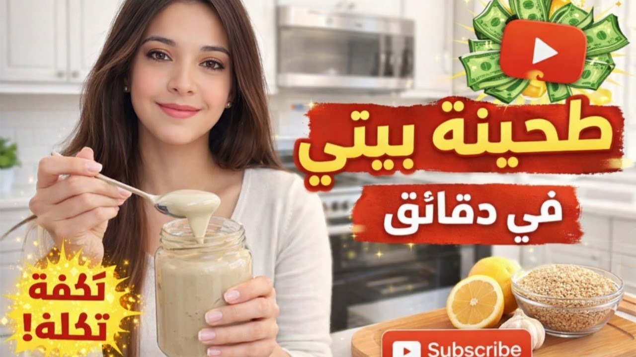 وفري فلوسك 💰 طريقة عمل الطحينة البيتي الناجحة 100%