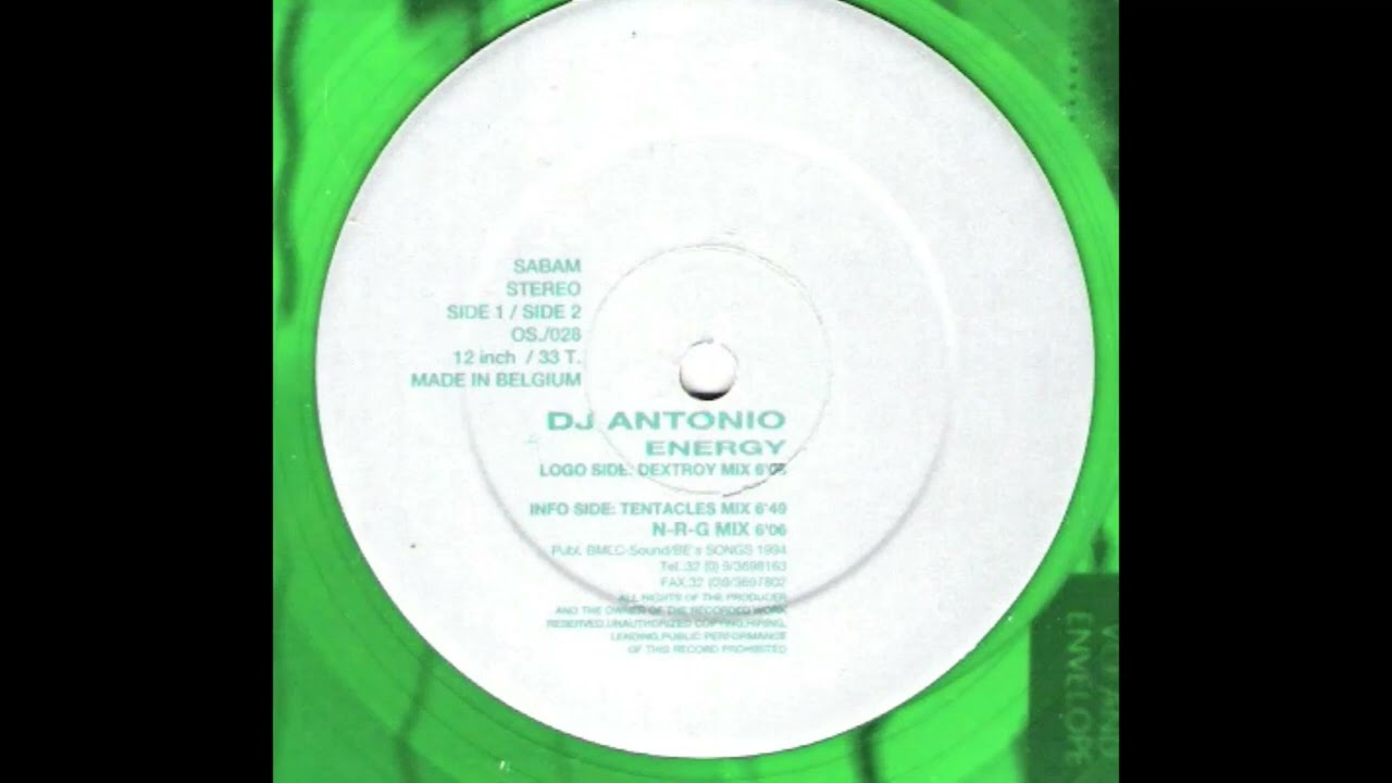DJ Antonio -  Energy (Tentacles Mix)