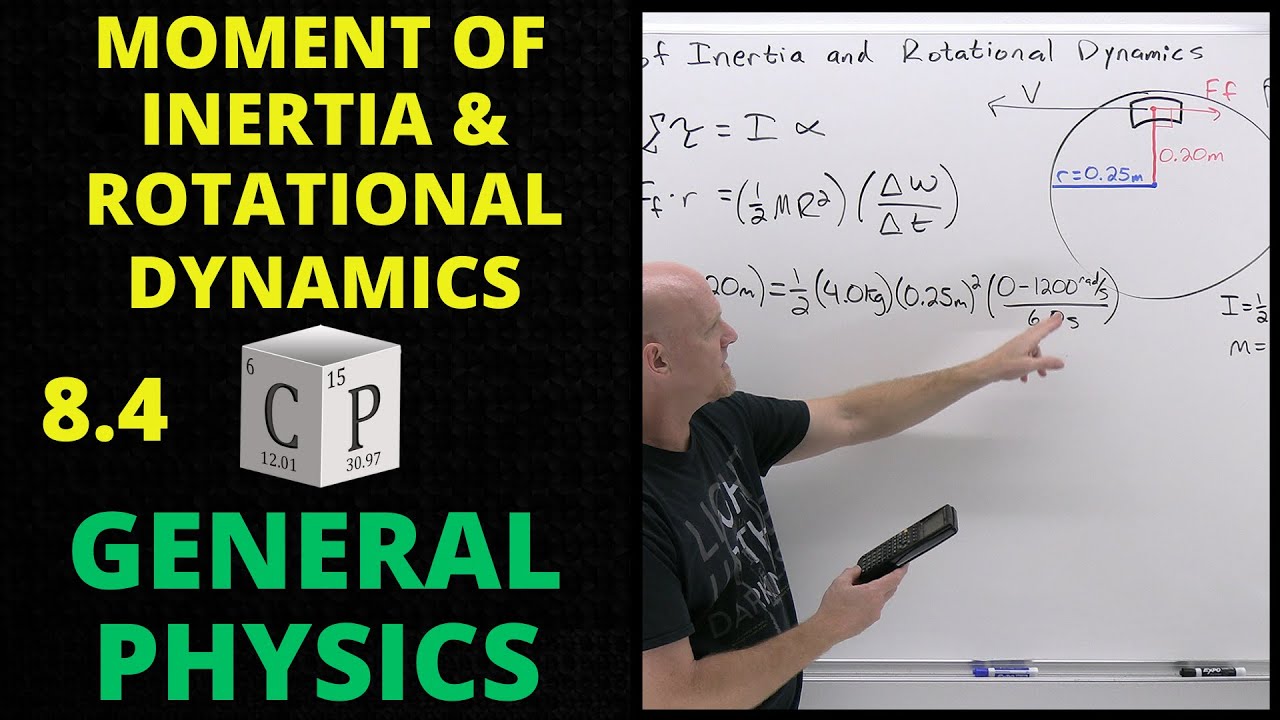 8.4 Moment of Inertia and Rotational Dynamics | General Physics