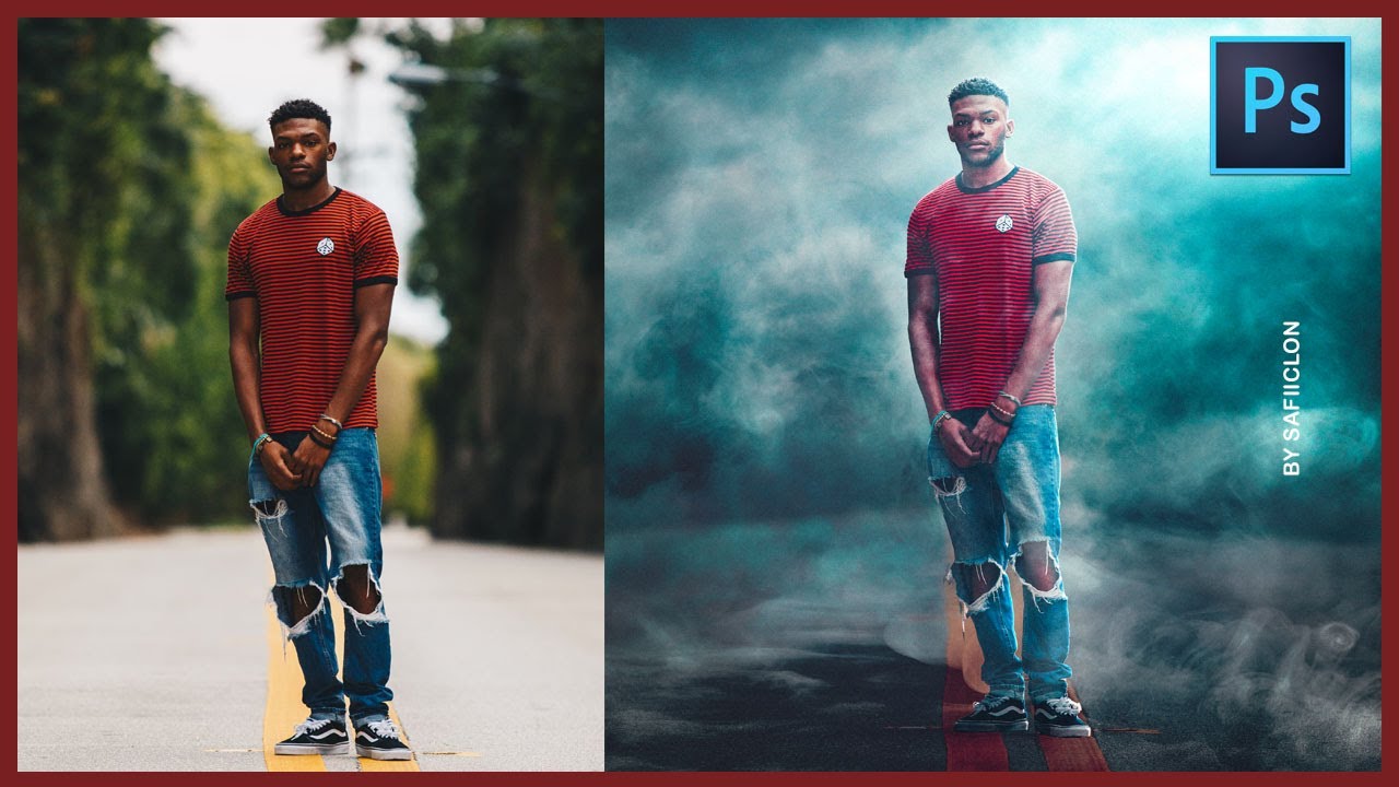 [ Photoshop Manipulation ] How to Add FOG Effects in Photoshop - Photo Editing Tutorial