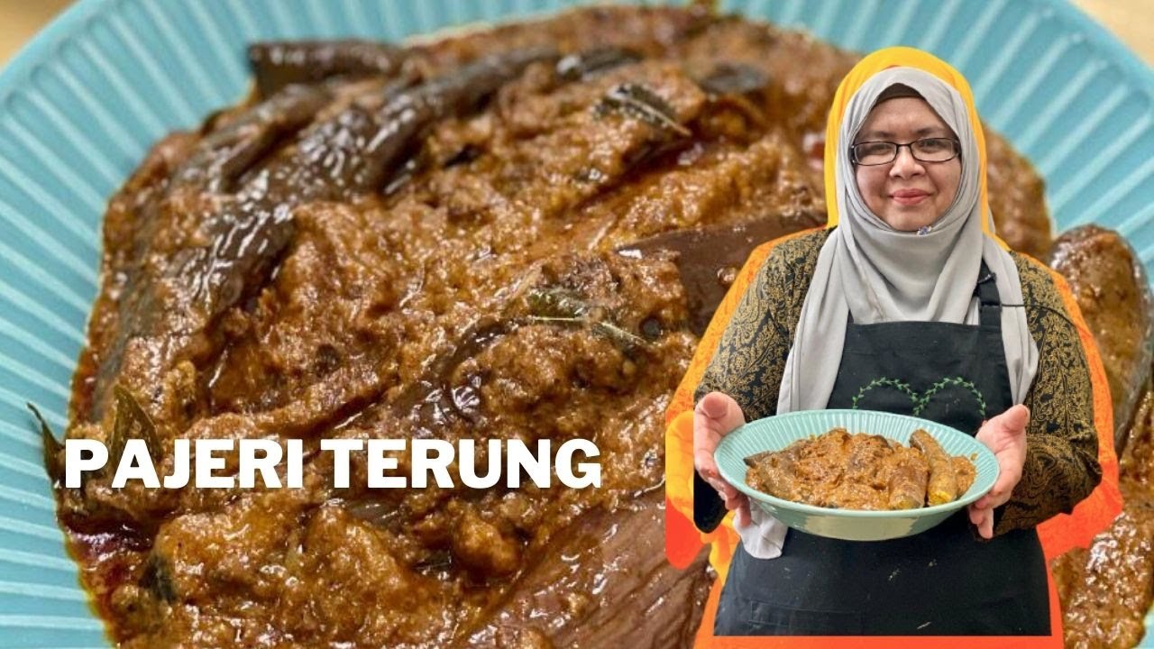 Pajeri Terung |  Pajeri Terung Kegemaran Kak Yan | Pajeri Terung Pekat | Resepi Pajeri Terung