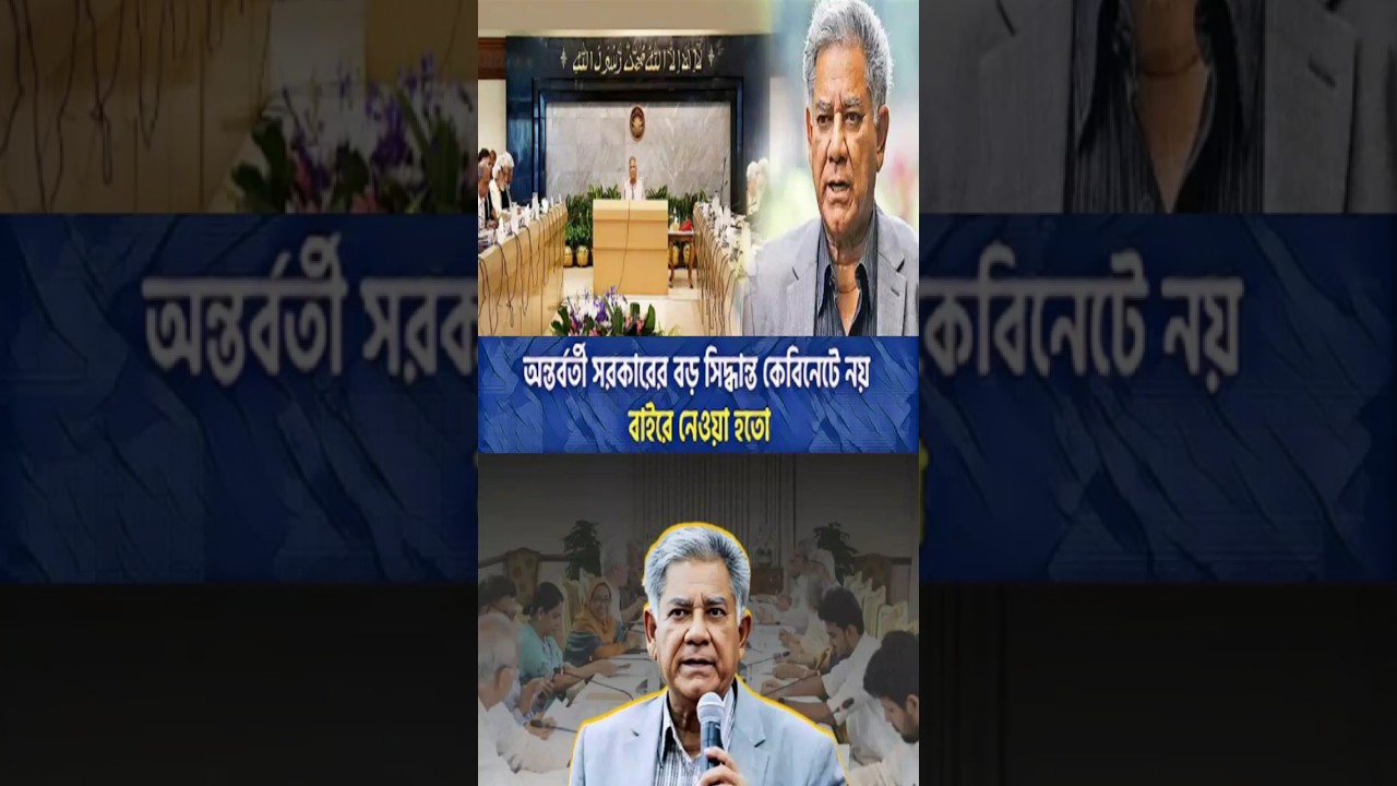 Major decisions of interim government would have been taken outside the cabinet: Former advisor |...