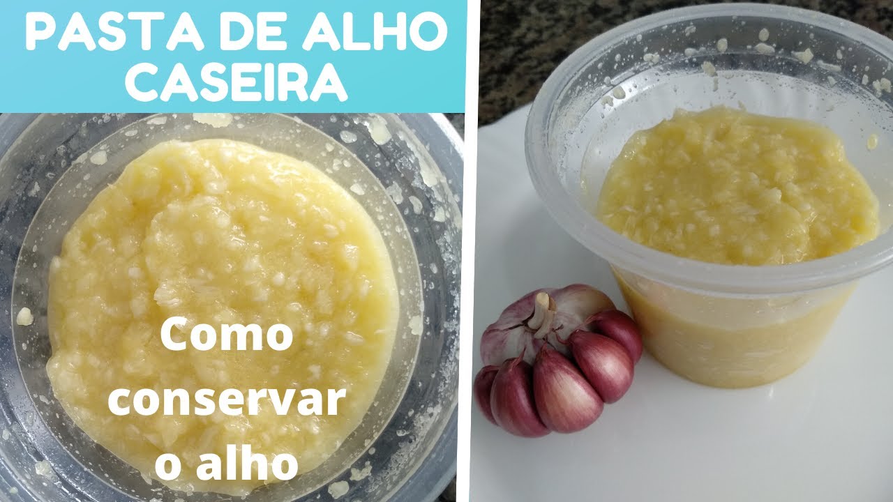 PASTA DE ALHO - como conservar alho por mais tempo | RECEITAS LACFREE