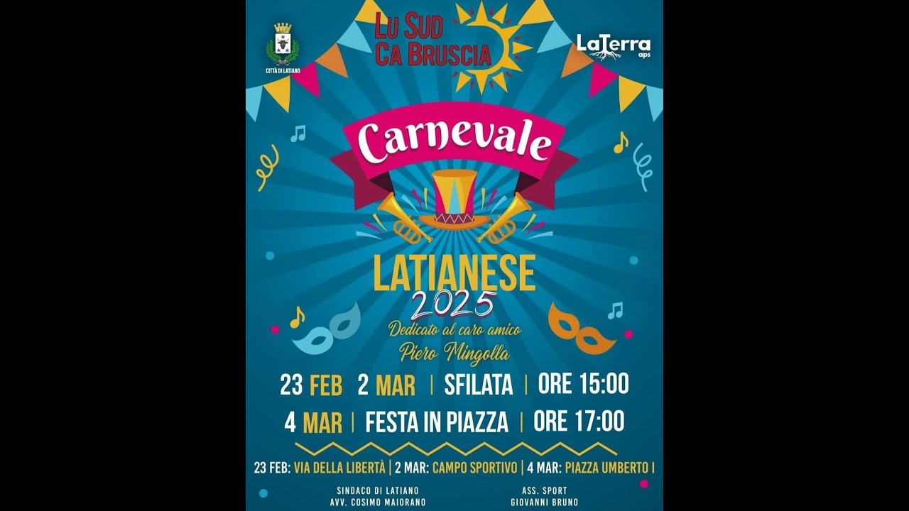 LATIANO - Carnevale Latianese 2025